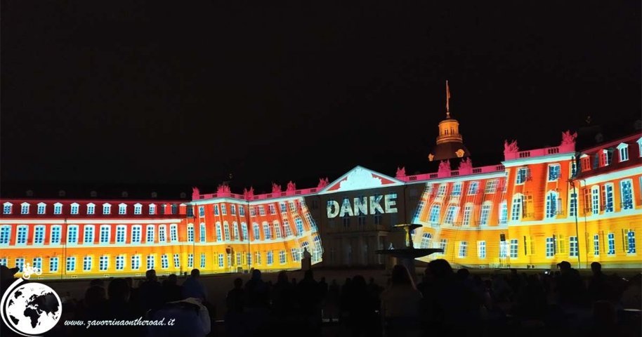 giochi di luci a karlsruhe