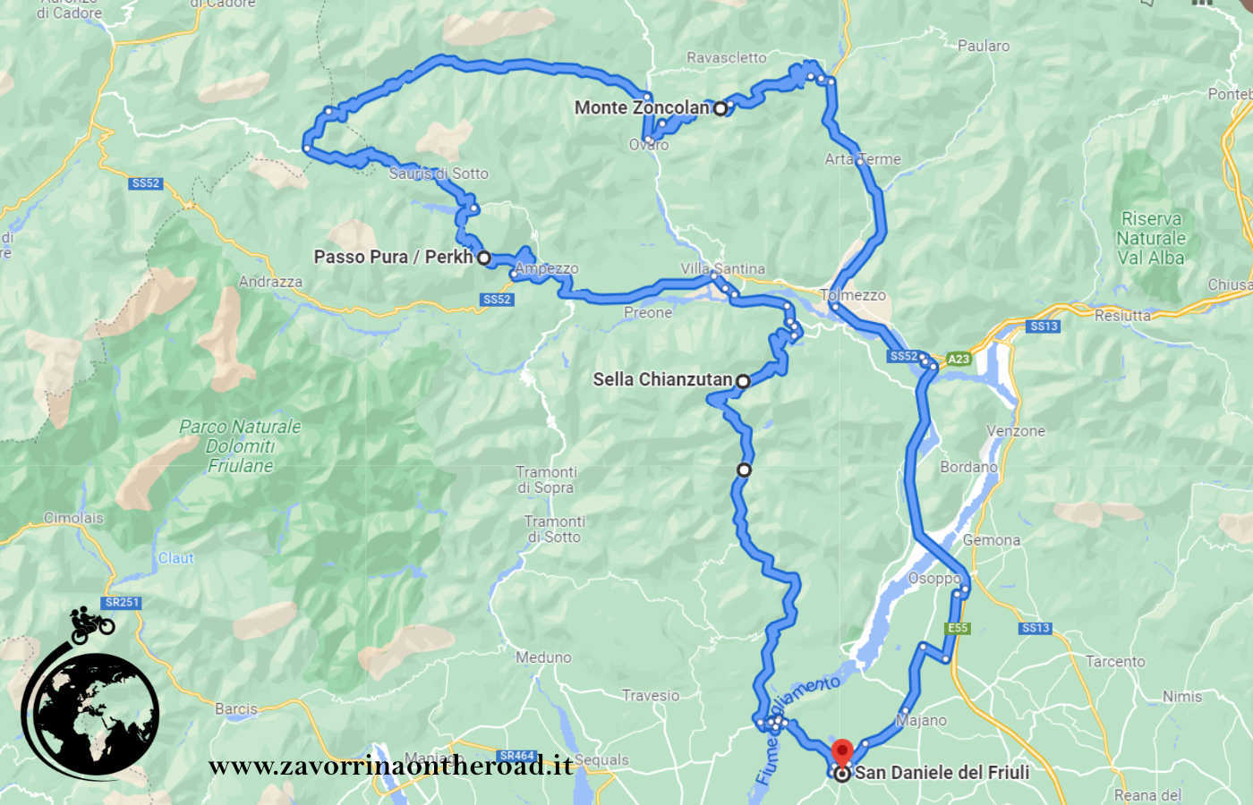 itinerario-in-moto-passo-pura-monte-zoncolan