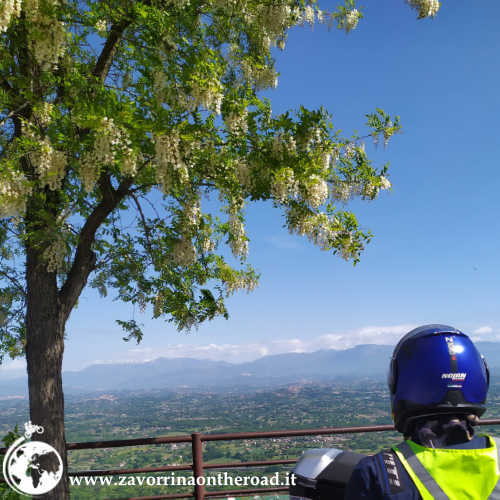 Vista panoramica della Valle del Sacco