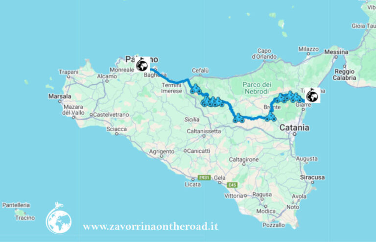Itinerario in moto da Palermo passando per il Parco delle Madonie